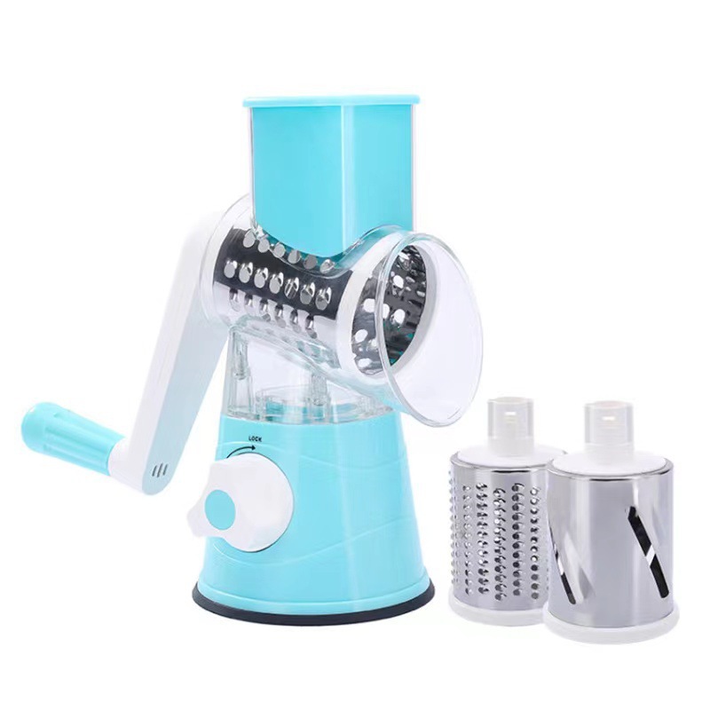 Sınır Ötesi Çok Fonksiyonlu Tambur Sebze Doğrayıcı El Krank Mutfak Şerit Kesici Rende Patates Dilimleme Makinesi - 5