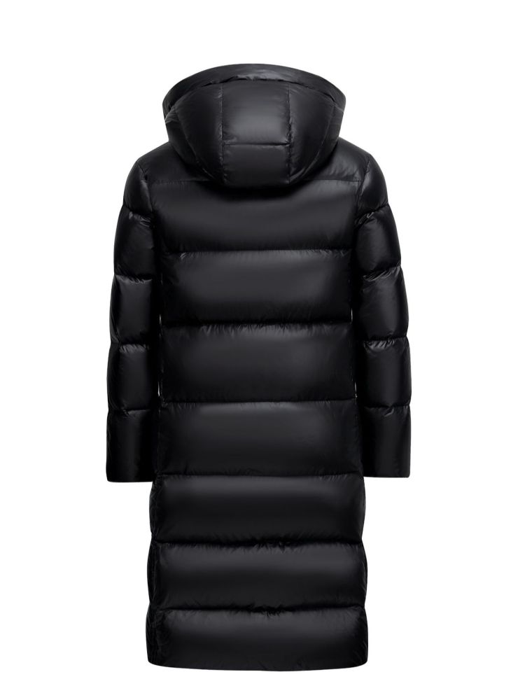 Schwarz-Gold 2026 Daunenjacke Paar-Unisex-Modell neues Modell knielang lang verdickt Mantel Winter 500 g Gänsedaunen