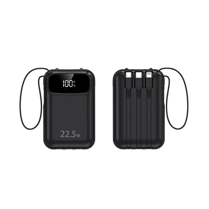 Grenzüberschreitende 3C-zertifizierte Powerbank mit integriertem Kabel, Schnellladung, 20000mAh, extra großes Fassungsvermögen, mobile Stromversorgung, individualisierbar - 7