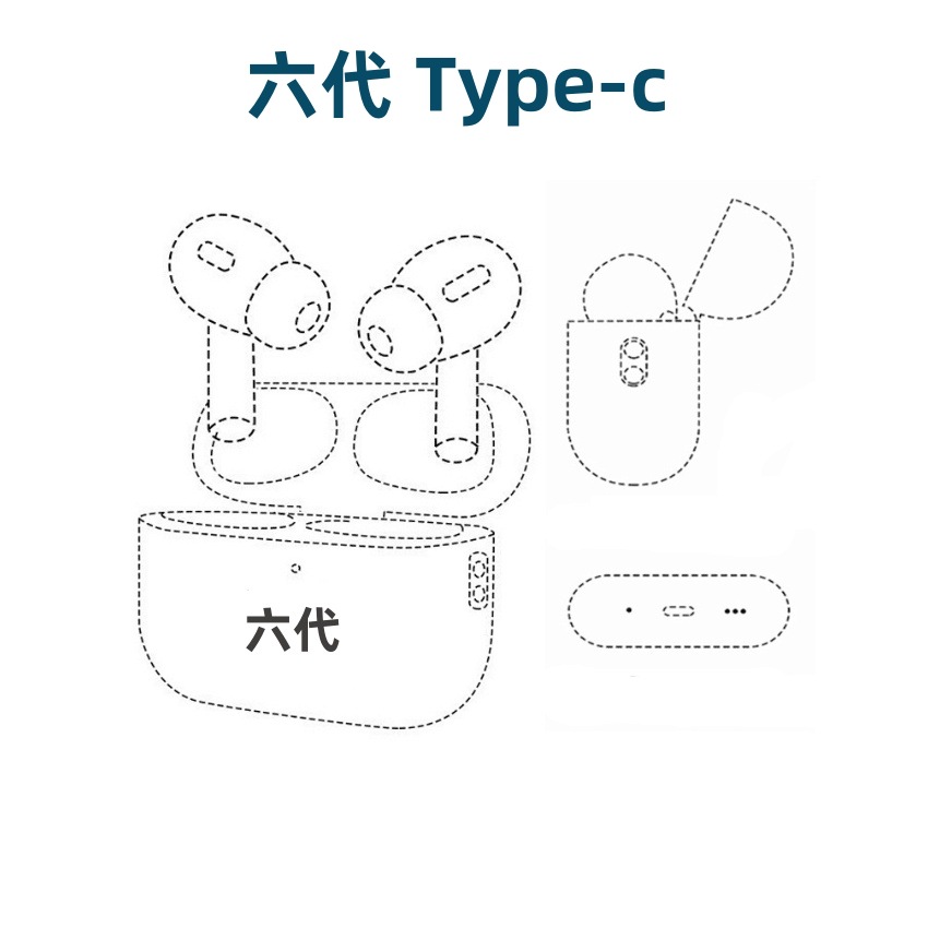Bluetooth Headphones with ANC Noise Cancelling, Fifth and Sixth Generation, Pro2 Model