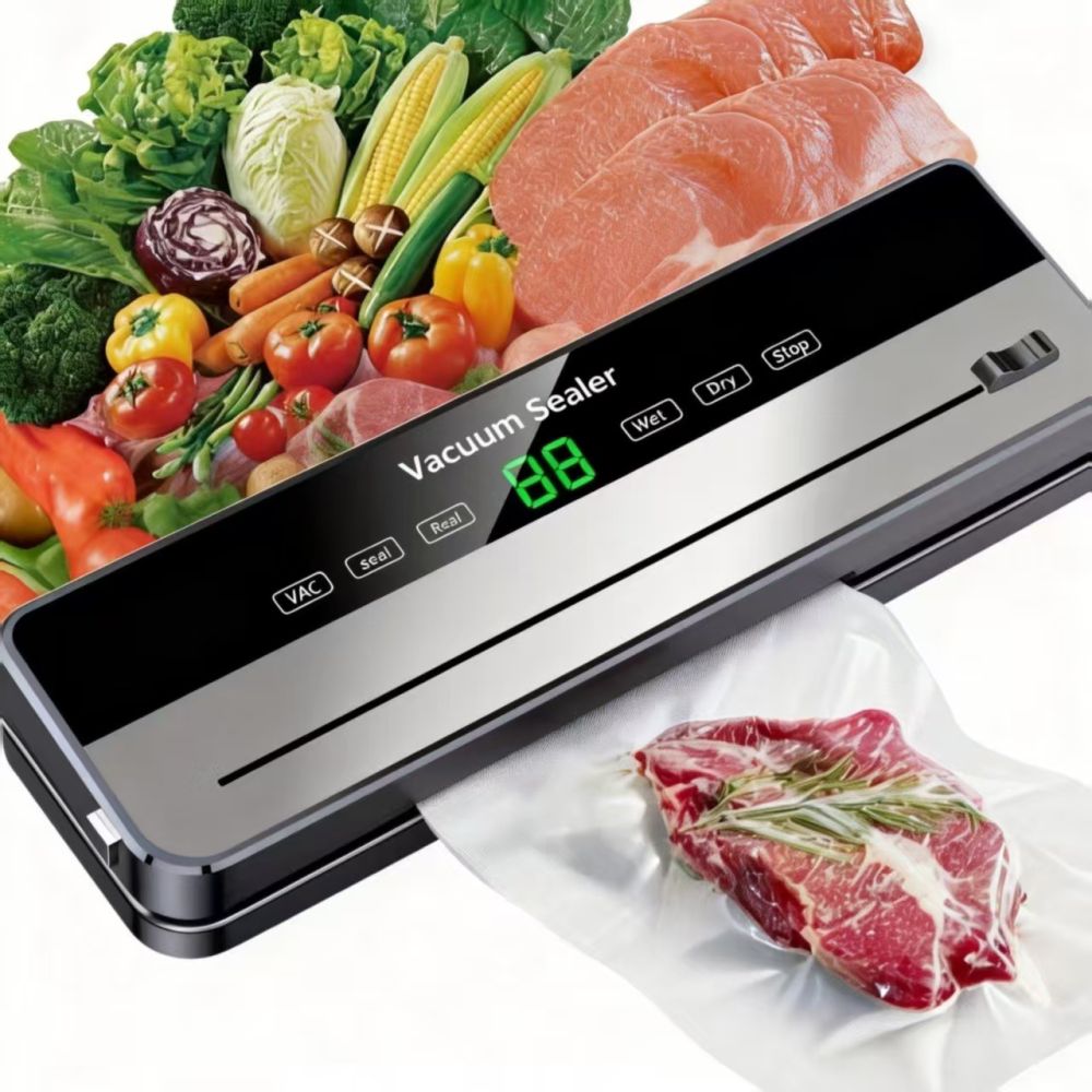 抽真空封口机食品包装机跨境小型家用厨房食品保鲜机封口一体机