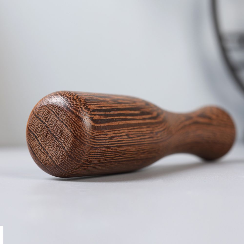 Hühnerflügel Holz Knoblauchpresse traditioneller Knoblauchzerkleinerer Haus Knoblauchstößel Knoblauchstößer Mörser Nussknacker - 6