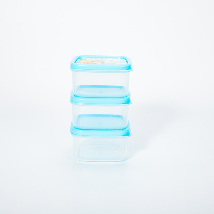 Küçük sebzelik mini mühürlü plastik kutu bebek maması takviyesi kutusu kantin gıda numune tutma kutusu anaokulu okul - 4
