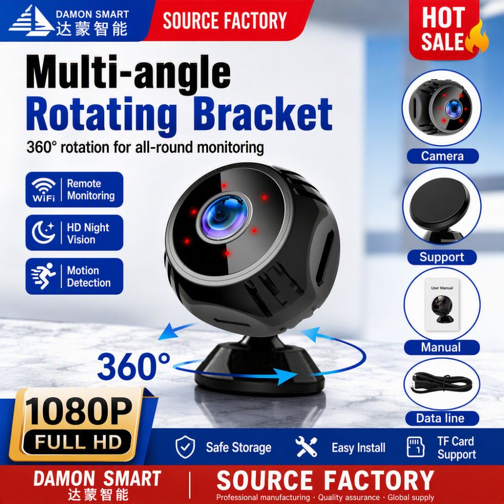Xiaodenglong Smart-WiFi-Kamera 1080P Nachtsicht