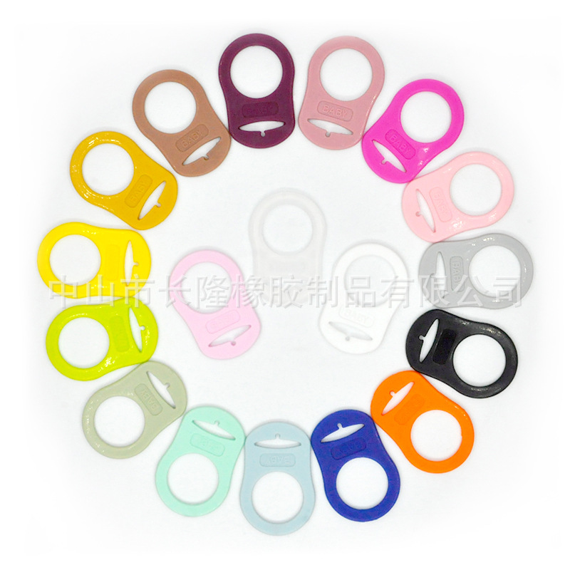 Food-Grade Teething Pacifier Chain Accessories, Loose Beads, Pacifier Clip