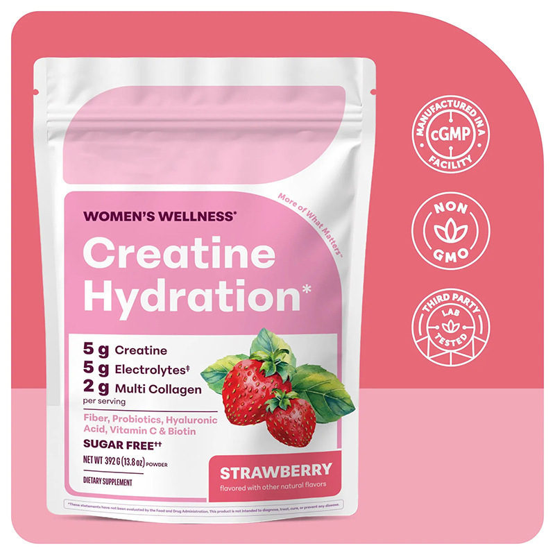 392g女性肌酸粉Creatine Hydration跨境TK亚马逊爆款源头工厂包邮