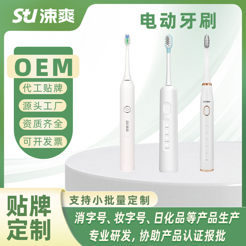 Sushuang Rechargeable Sonic Electric Toothbrush, OEM/ODM Customisation - 1