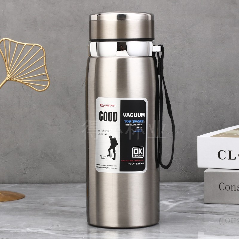 316er Edelstahl Outdoor-Auto-Tragbare Hängeflasche 1000 ml Geschenk-Teebecher 800 Außenhandel Thermobecher