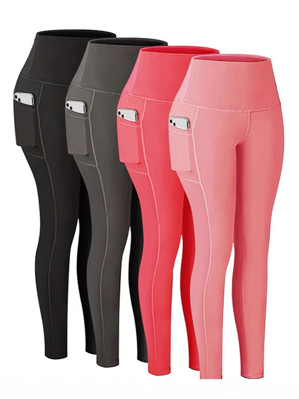 Hochtaillierte Yogahose mit Po-Lifting-Effekt, weich und bequem