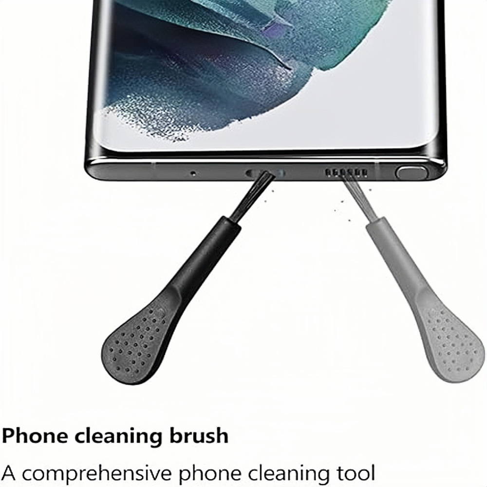 Telefon Toz Koruma Ağı USB-C Toz Kapağı iPhone 15/16/17 için Toz Koruma Temizlik Seti
