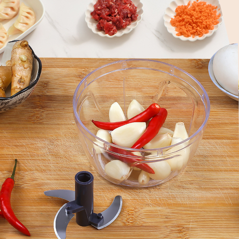 New garlic press garlic crusher home garlic breaker manual shrimp breaker garlic mincer vegetable chopper garlic crusher large capacity - 5