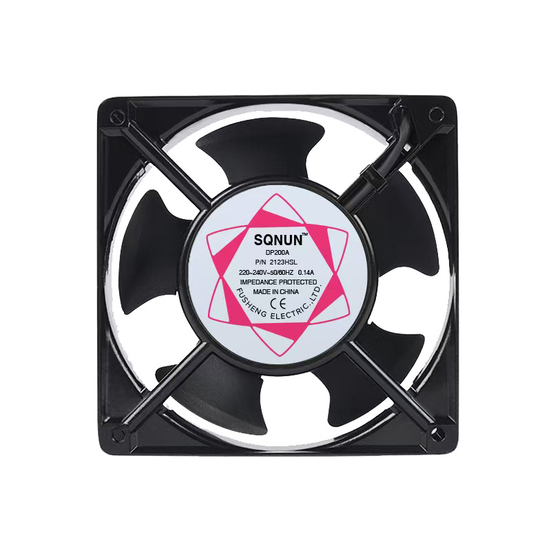 SQNUN12038 AC Cooling Fan 220V Chassis Cabinet Welding Machine 12CM Industrial Axial Flow Fan Wholesale