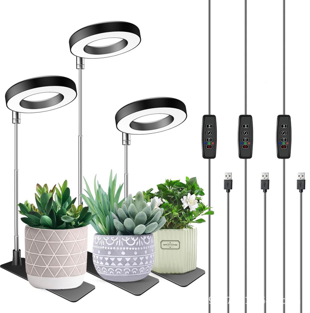 LED geri çekilebilir bitki lambası büyüme lambası melek halkası etli kırmızı ve mavi ışık tam spektrum çiçek zamanlama bitki dolgu ışığı