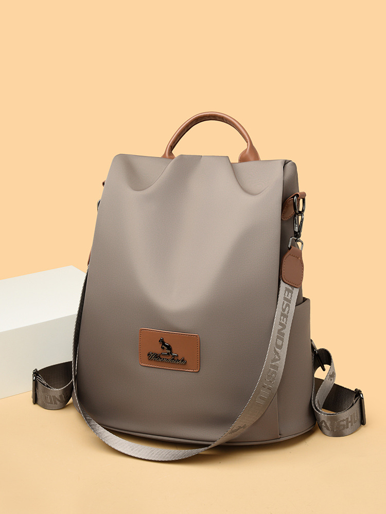 New large-capacity anti-theft women's bag, fashionable, everyday, versatile, multifunctional backpack, practical women's shoulder bag