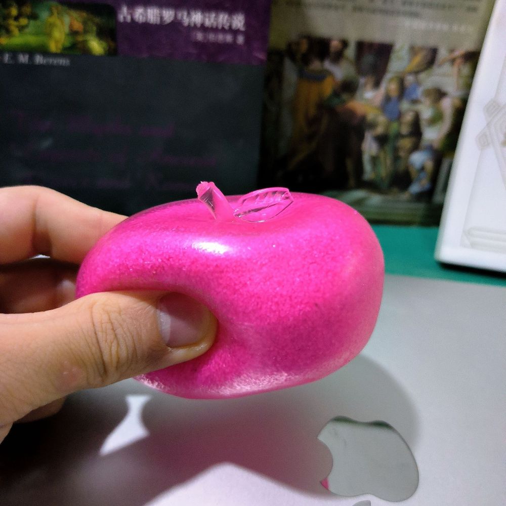 Slushy Green Apple Squishy Squeeze Toy
