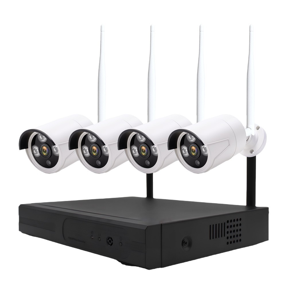 4 kanallı 3MP WiFi kamera sistem seti