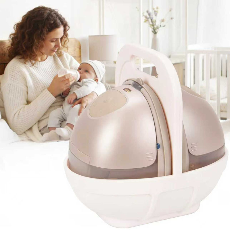 Anti-Tilt Silicone Breast Pump Stand and Storage Box, Compatible with Multiple Brands