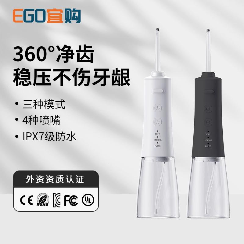 Portable Electric Water Flosser, Large Capacity Household Oral Cleaner