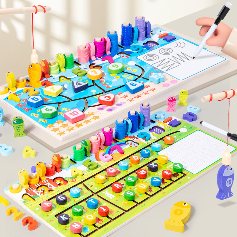 Baby shape recognition puzzle, early learning toy