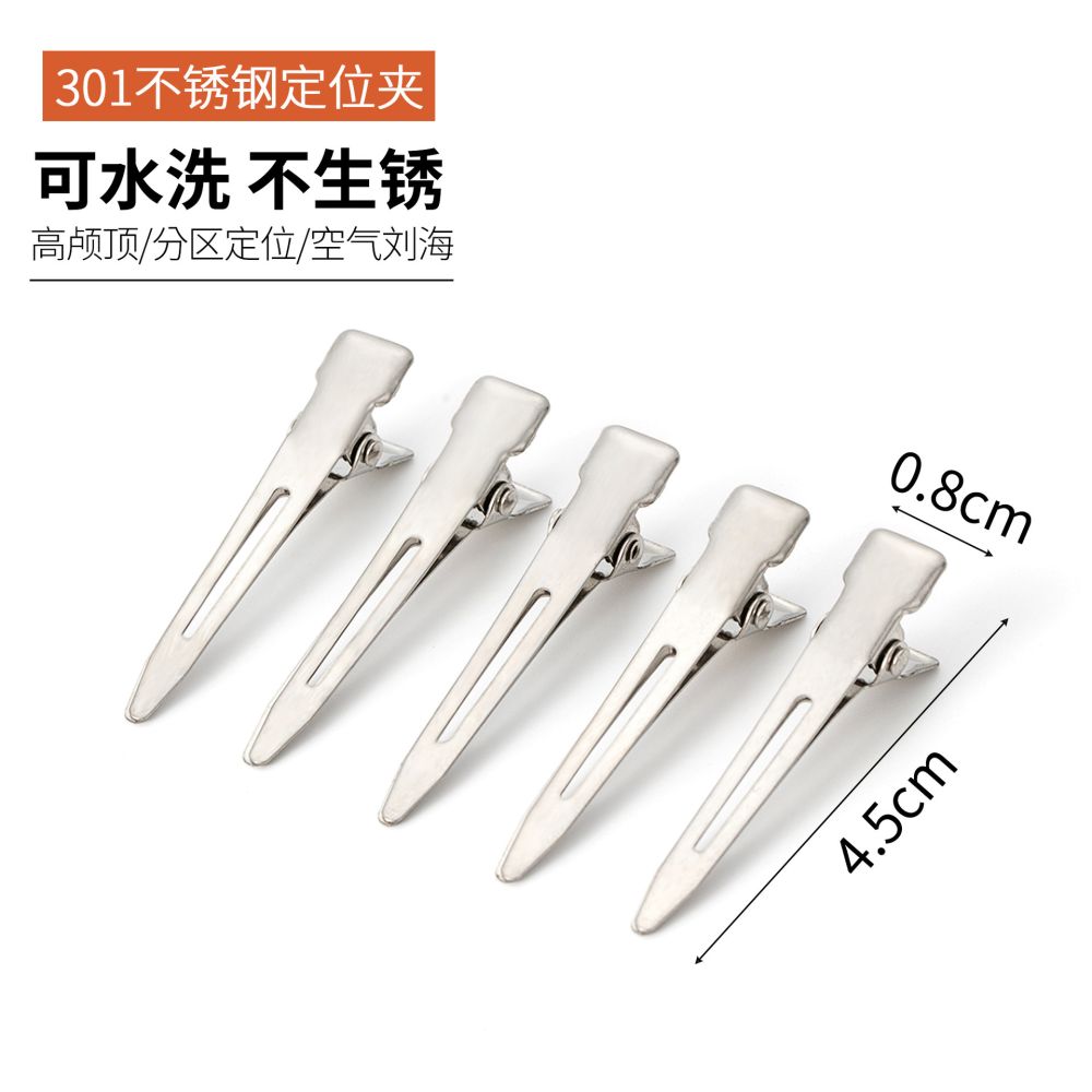 Hair Root Fixing Fluffy Pointed Clip Hair Clip for Salon Makeup Artist Styling Hairdressing Duckbill Clip Positioning Sectioning Hair Clip