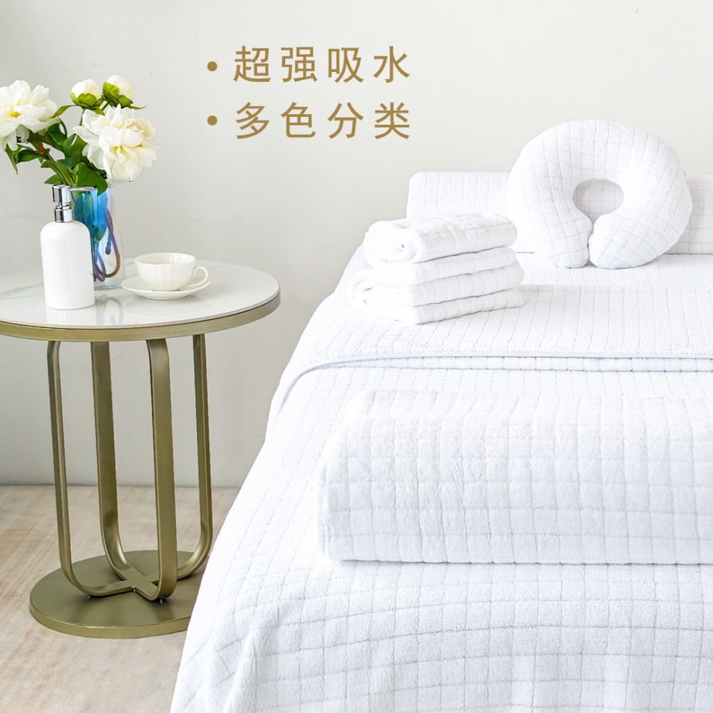 Beauty salon towel set thickened absorbent SPA complete - 1