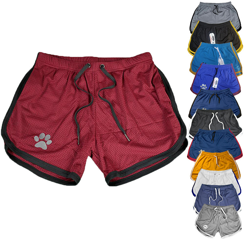 Men's Quick-Dry Running Shorts, Compression Fit, Breathable, 3/4 Length