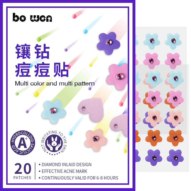 Hydrocolloid Acne Pimple Patches with Concealer Makeup Set