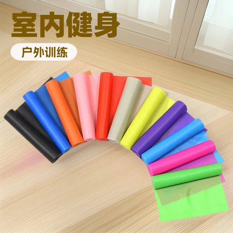Yoga Resistance Elastic Bands Fitness Exercise Straps Men Women