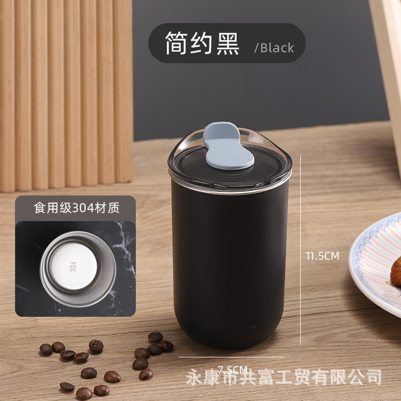 Lidded new fashion internet celebrity coffee cup, stainless steel interior, plastic exterior, mini small capacity pipette cup, home-style simple gargle storage container. - 11