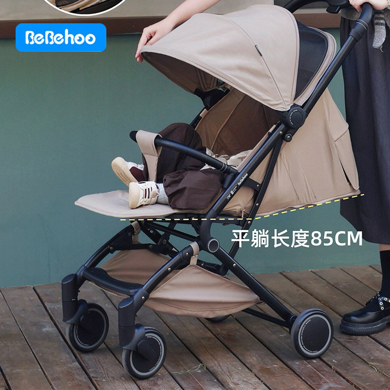 Bebehoo Foldable Lightweight Travel Baby Stroller, Sitting and Lying - 1