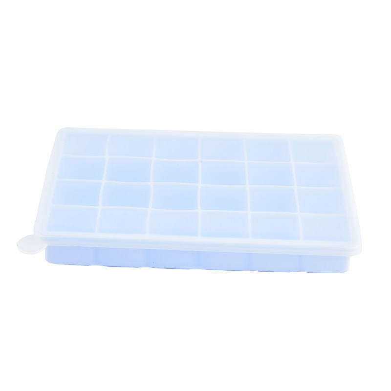Grenzüberschreitende Bestseller-Silikon-Eiswürfelform, leicht zu entformen, schnell gefroren, geruchlos, 24er-Gitter, 15er-Gitter, 37er-Gitter, Lebensmittel-Qualität Eiswürfelmühle - 13