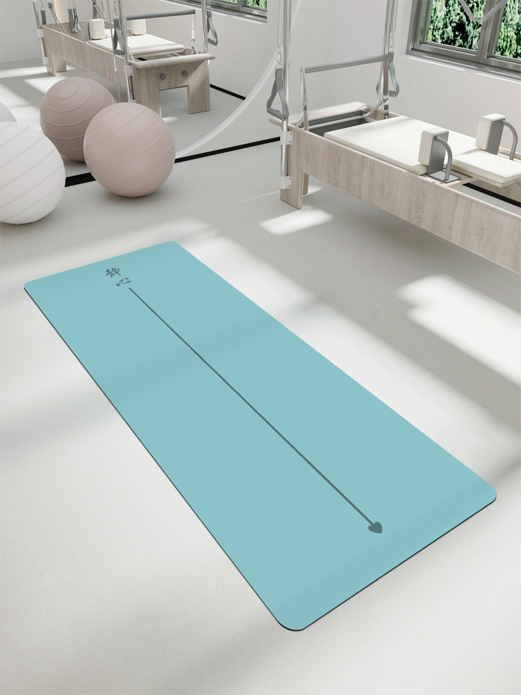 Extra thick PU yoga mat, non-slip, sweat-absorbent