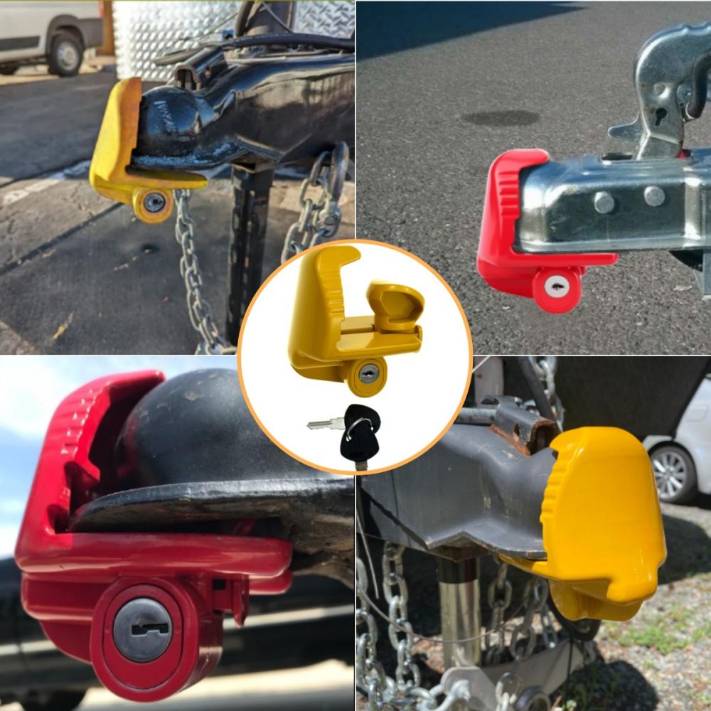RV Yacht Trailer Lock Hook Lock Tow Vehicle Trailer Arm Round Head Lock Hook Lock Trailer Accessories Set In Stock
