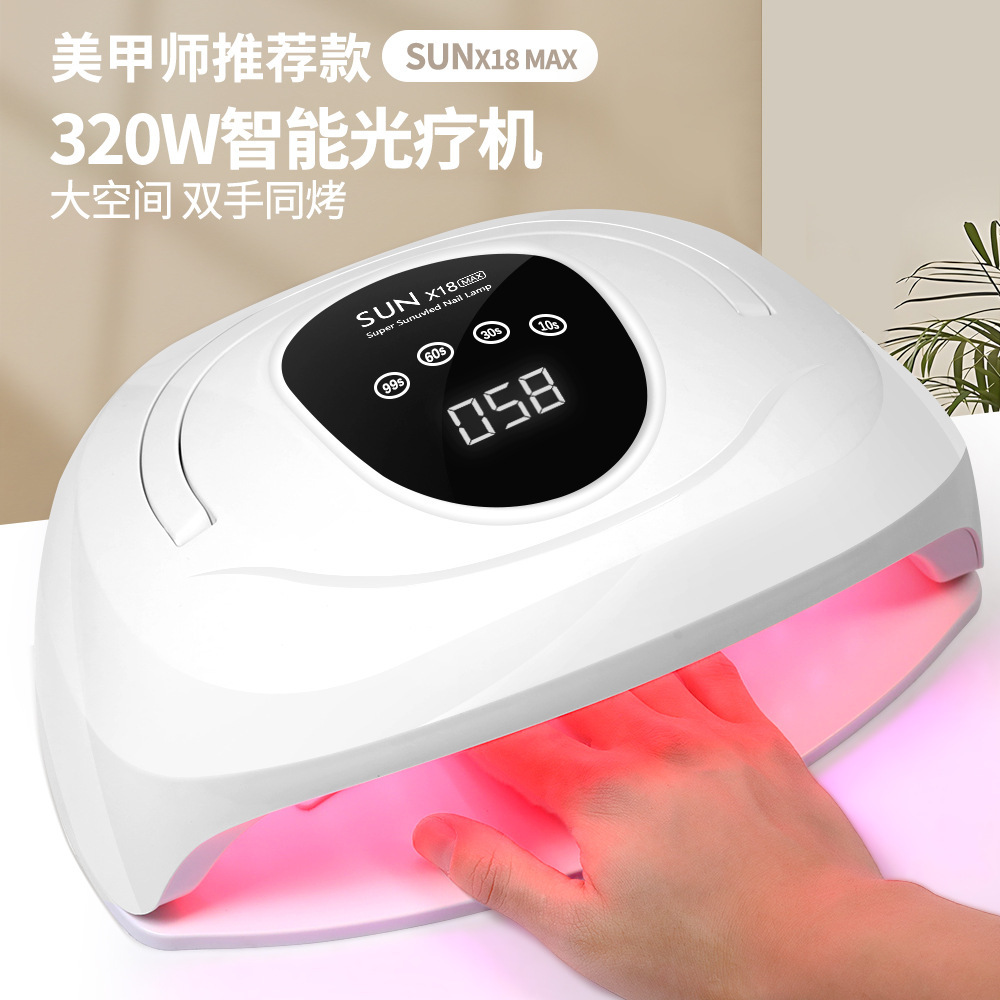 320W yüksek güçlü UV tırnak lambası LED hızlı kuruyan - 1
