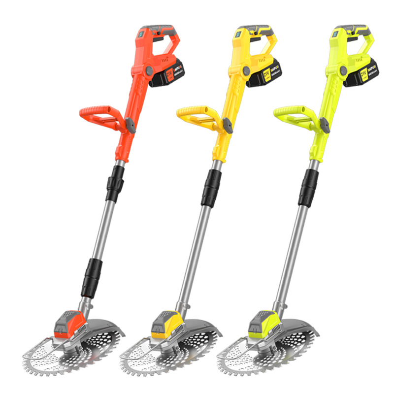 Brushless Lithium Battery Rechargeable Lawn Mower, Multifunctional Handheld