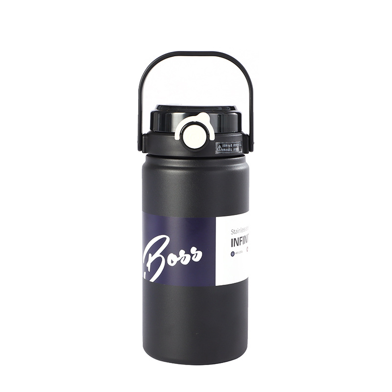 316 Stainless Steel Water Cup Outdoor Large Capacity Portable Handle Insulated Tumbler High-end Design Summer Cold Retention Water Bottle Cross-border - 6