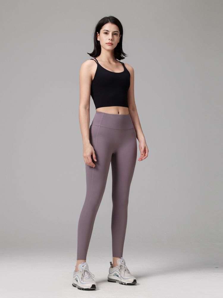 Yoga pants, high-waist, hip-lifting, shaping