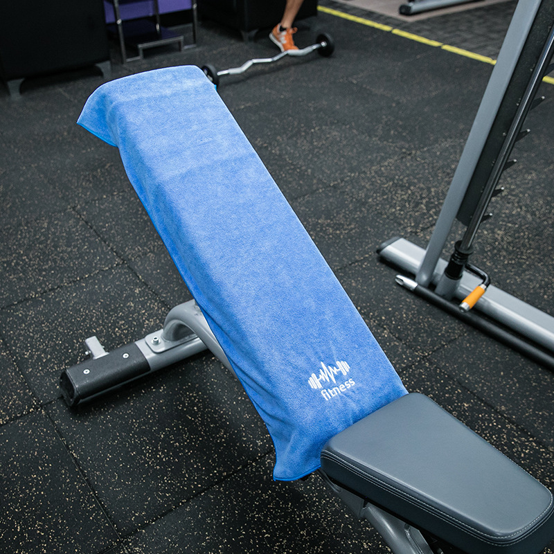 Multipurpose Fitness Exercise Mat Towel Quick-Dry Gym Equipment Sweat-Absorbent Pad Towel Fitness Sweat Wipe Towel Manufacturing - 4
