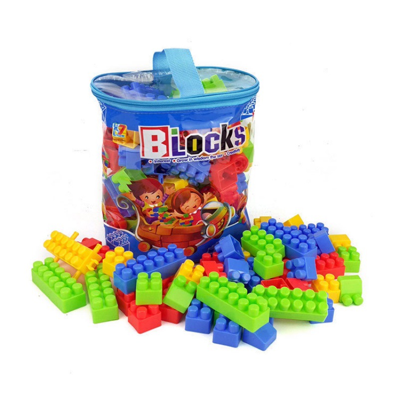 Children's Large Particle Building Blocks, DIY Assembly Toy for Kindergarten - 6