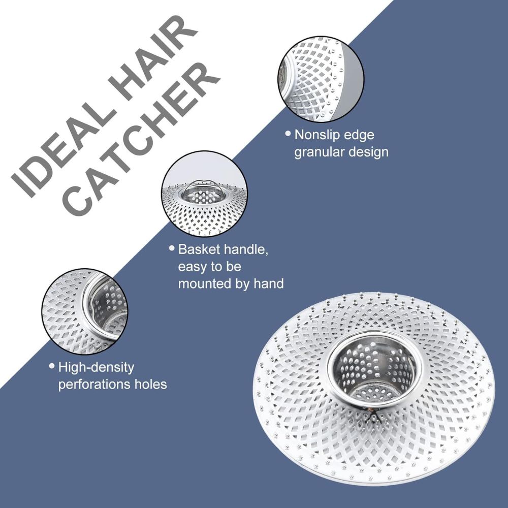 Cross-Border Best-Selling Bathtub Hair Filter, Hair Catcher, Floor Drain Anti-Clog Device, Factory Bulk Stock Supply