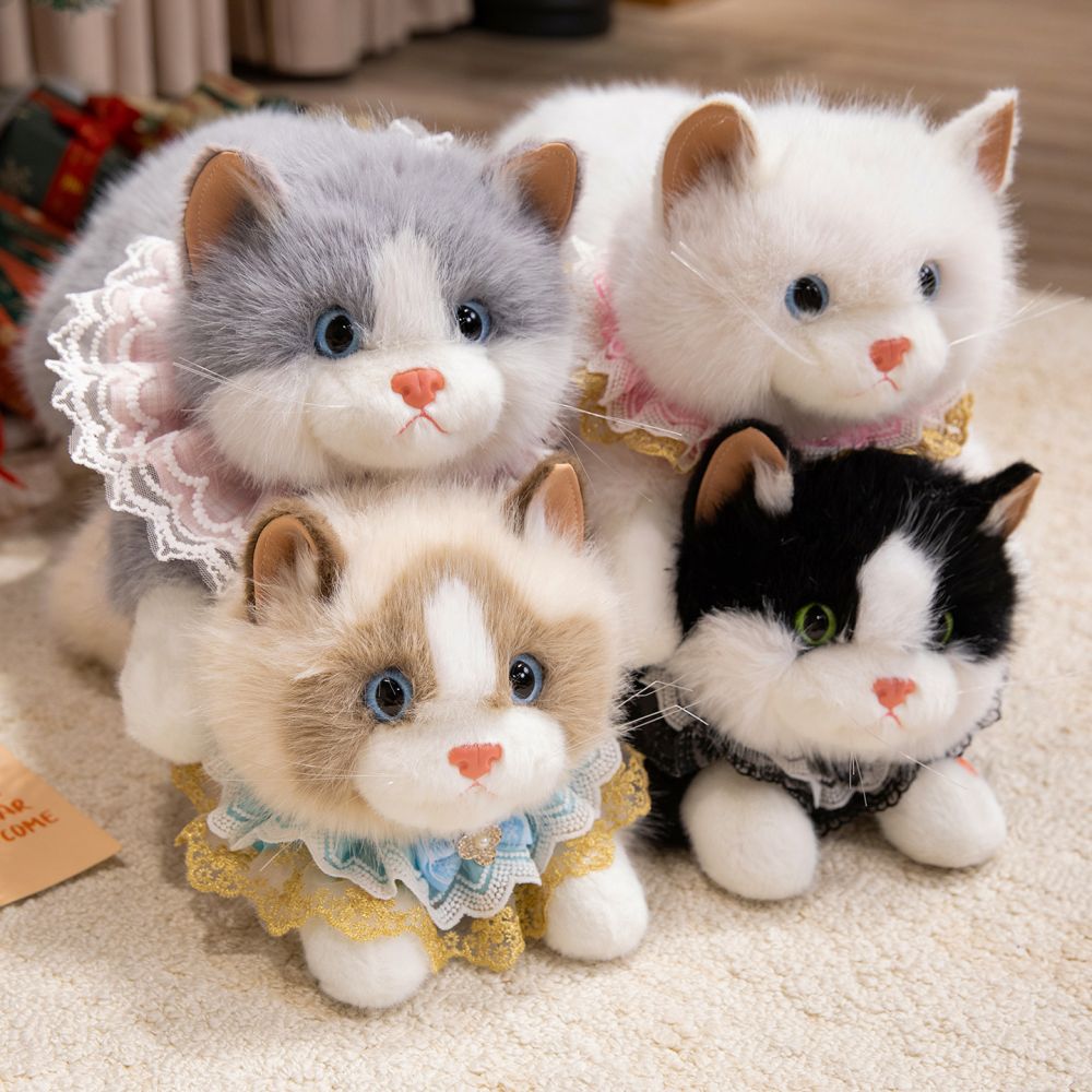 Simüle Ragdoll Kedi Peluş Oyuncak, 2026 - 1