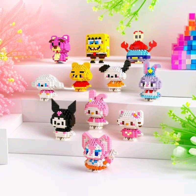 Compatible Universal Micro Particle Building Blocks, Children's Educational Toy