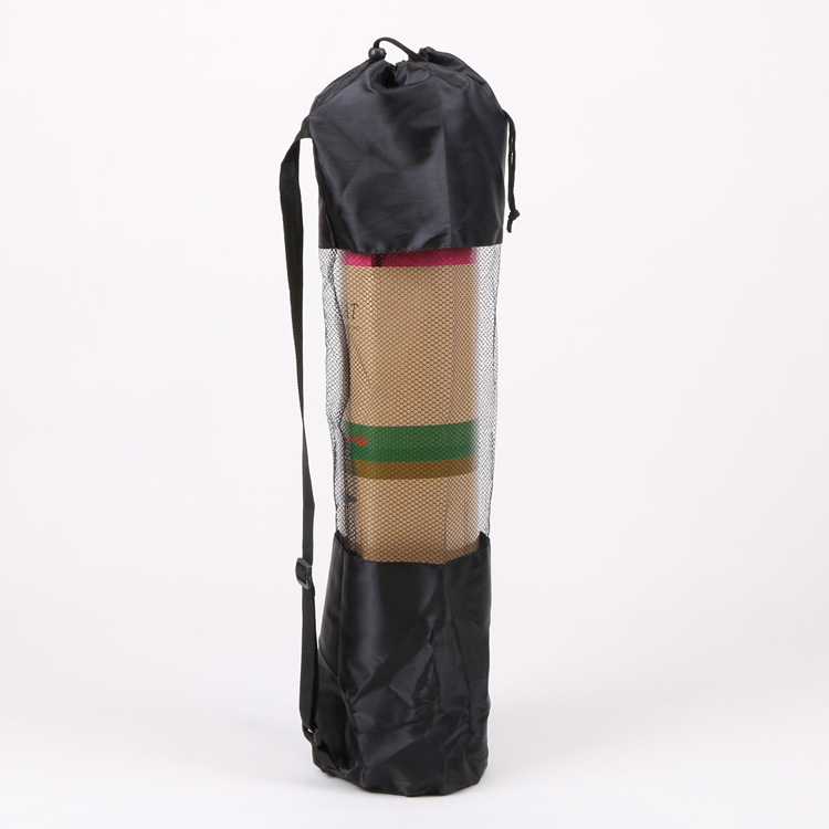 Factory-direct yoga mat mesh bag, yoga mat mesh extended and expanded yoga bag mesh bag mesh pocket backpack wholesale - 4