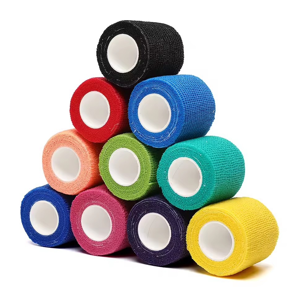 Selbstklebendes Tape, universelle elastische Knöchel-Fixierungsbandage, Haustier-Beintape, Schutzverbandstoff, Finger-Tape, Muskel-Tape. - 6