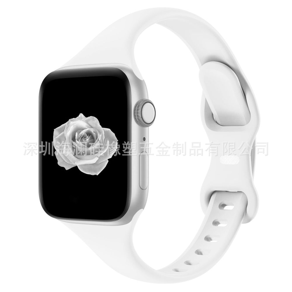 【Sofort lieferbar】Silikon-Armband für Apple Watch Serie, Modell Xiaomanyao, Apple Watch Armband