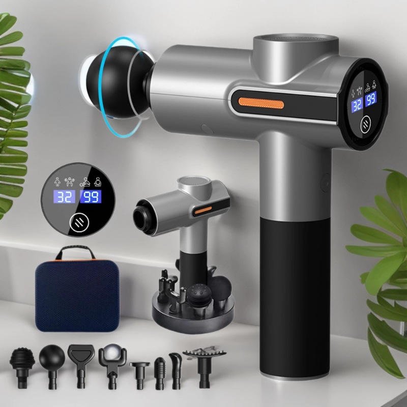 Mini Smart LCD Fascia Gun, Professional Electric Massager