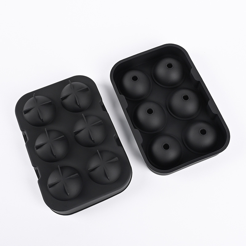 Cross-border bestselling ice cube mold, easy to release from mold, fast freezing, odorless ice making mold, food-grade ice ball silicone ice tray - 3