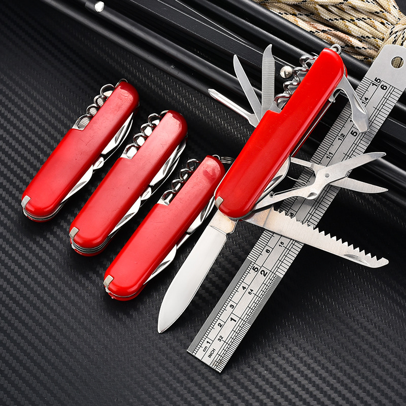 Multifunction Folding Pocket Knife, 5/7/9/11 Functions, Stainless Steel