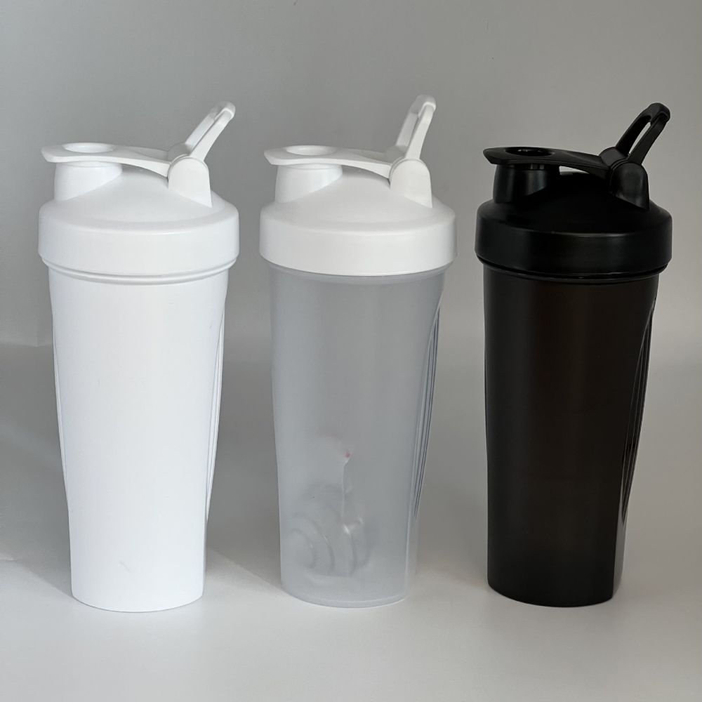 600ml Plastik Shaker Bardak Protein Tozu Smoothie Bardağı Taşınabilir Fitness Spor Su Bardağı Logo Üreticisinden Doğrudan Tedarik - 4
