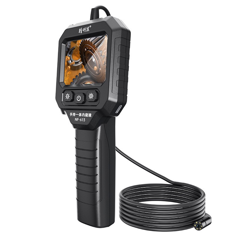 Smart Mouse Endoscope NF-613-1 Meter Repair HD Camera Industrial Flexible Pipe Detector Waterproof.